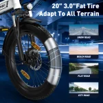 COLORWAY E-Bike 20×3,0 Fat Tire - Image 4