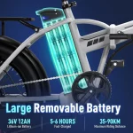 COLORWAY E-Bike 20×3,0 Fat Tire - Image 3